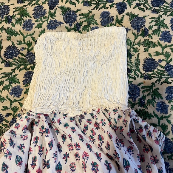 Block print cotton blouse - Picture 4 of 4